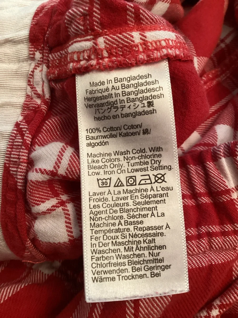 J. CREW SZ XXL COTTON FLANNEL PLAID PAJAMA PANTS SET